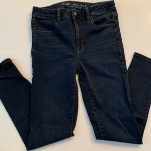 American Eagle Women’s Hi Rise Super Stretch Jeggings Size 8